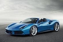 Ferrari 488 Spider mit 670 PS – und leichtem Falt-Hardtop. Foto: FCA/dpp-AutoReporter